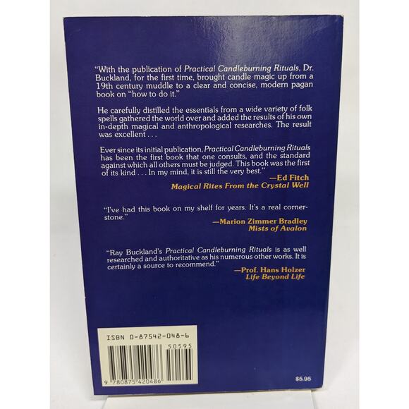 Practical Candleburning Rituals: Spells and Rituals for Every Purpose Buckland - Picture 10 of 10